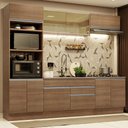 Ver imagem 1 de Armário de Cozinha Completa 270cm Rustic Glamy Madesa 10