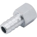 Ver imagem 2 de Espigão Fixo Fêmea para Mangueira 3/8 Rosca 1/4 Npt Aço Zi