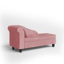 Ver imagem 7 de Recamier Diva França 1,40m Suede Rose - Inova Decor