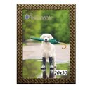 Ver imagem 1 de Moldura Porta Retrato 20x30 3cm Relevo Dourado