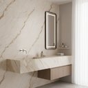 Ver imagem 3 de Placa de Efeito Mármore Flexível Spc 2,80x1,22m 0,3cm de Espessura À Prova D`água - Crema Imperial