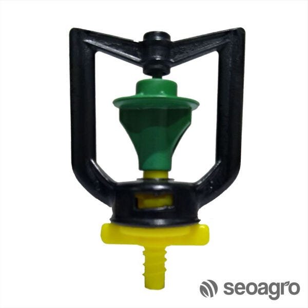 Microaspersor Raintec Amarelo 120L Invertida - Kit com 100 - 1