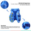 Ver imagem 2 de Colete Boia Salva Vidas Infantil Segurança e Diversão Turma da Mônica Baby Bel Fix - Azul