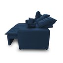 Ver imagem 6 de Sofá Retrátil e Reclinável 180cm Suede com Molas Espirais Europa King House