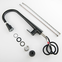 Ver imagem 6 de Torneira Cozinha Preto Fosco Extensível Gourmet Misturador 2308PF GOWFF Misturador Cozinha 2308PF
