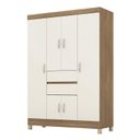 Ver imagem 2 de Guarda Roupa Casal Ecom Ii 6 Portas + 2 Gavetas - Demóbile:amendola Touch/off-white