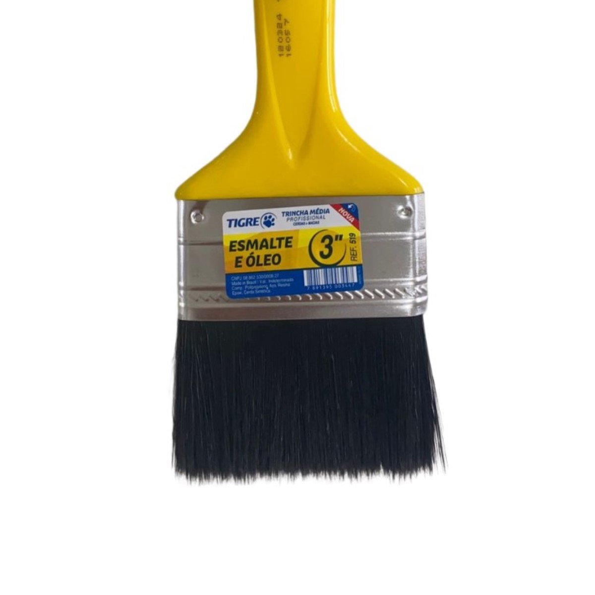 Kit 4 Trincha Pincel P/ Pintura Tinta Esmalte Óleo 3'' Tigre ...