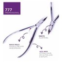 Ver imagem 7 de Kit 4 Alicates de Cutícula Mundial 777 4 Espátulas 4 Palitos