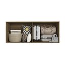 Ver imagem 4 de Aéreo Maleiro Baixo de 4 Portas 175cm Linha Modulado Adapt N543 Kappesberg - Nogueira/macadâmia