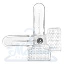 Ver imagem 1 de Presilha Acrílico Transparente para Cabides - 25 Unidades