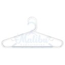 Ver imagem 1 de Cabide Adulto Transparente Modelo Tradicional 8 Mm 20 Unid.