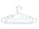 Ver imagem 1 de Cabide Duas Cavas Adulto Transparente Antiderrapante 50 Un
