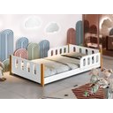 Ver imagem 2 de Cama Montessoriana Inf com Grade Camila Br com Colchão