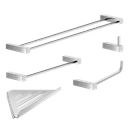 Ver imagem 1 de Kit de Acessórios para Banheiro Escovado 5 Peças 2160tr Grego Metal