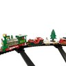 Trem Natalino Decorativo para Árvore de Natal com Luz e Movimento a Pilha 88 Cm - 6