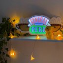 Ver imagem 3 de Luminária Central Perk Série Friends Abajur Parede 46cm