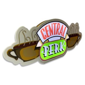 Luminária Central Perk Série Friends Abajur Parede 46cm