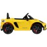 Carro Eletrico Infantil Porche Spyder 718 12v Amarelo - Belfix - 3