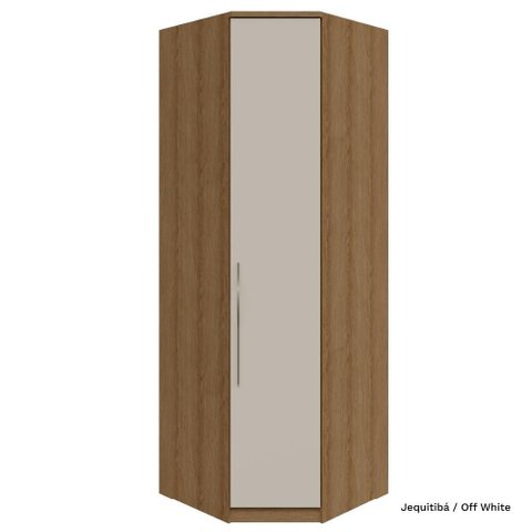 Guarda Roupa Modulado 01 Porta 245cm Canto Oblíquo Setiba