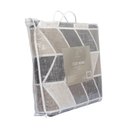 Ver imagem 7 de Kit Colcha Queen Bouti Cobre Leito Estampado 3 Peças Cor:Zig Zag