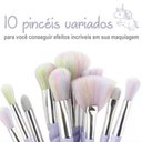 Ver imagem 3 de Kit Pinceis Maquiagem 10 Peças Unicórnio 907 Lorben