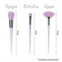 Ver imagem 2 de Kit Pinceis Maquiagem 10 Peças Unicórnio 907 Lorben