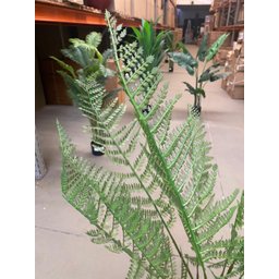Planta Artificial Samambaia Samambaiaçu Grande para Sala com 120cm - 6