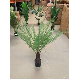 Planta Artificial Samambaia Samambaiaçu Grande para Sala com 120cm - 8
