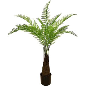 Planta Artificial Samambaia Samambaiaçu Grande para Sala com 120cm