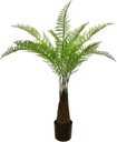 Ver imagem 2 de Planta Artificial Samambaia Samambaiaçu Grande para Sala com 120cm