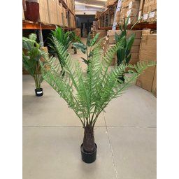 Planta Artificial Samambaia Samambaiaçu Grande para Sala com 120cm - 3
