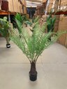 Ver imagem 3 de Planta Artificial Samambaia Samambaiaçu Grande para Sala com 120cm