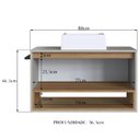Ver imagem 3 de Gabinete de Banheiro com Cuba 01 Pt 80cm Mel Arenas Proddy