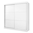 Ver imagem 1 de Guarda Roupa Casal 2 Portas 6 Gavetas Cancun D'Doro Móveis Branco