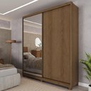 Ver imagem 1 de Guarda Roupa 02 Portas com Espelho New Abrolhos