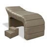 Maca Estofada Luxo para Estética, Spa, Cílios, Sobrancelhas Courino Fendi Bz Home Decor - 2