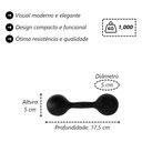Ver imagem 3 de Kit Iniciante Par Halteres de Ferro Pintado Academia 1kg