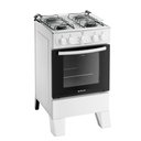 Ver imagem 2 de Fogão de Piso Atlas Milão 4 Bocas com Mesa Inox
