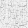 Papel De Parede Adesivo Letras 332520533 0,58x3,00m - 1