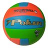 Bola de Vôlei Training Neon II Tricolor Poker Laranja/Azul/Verde - 1