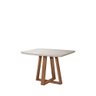 Mesa de Jantar Bennett com Vidro 115cm Natural Off White - 4