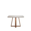 Ver imagem 2 de Mesa de Jantar Bennett com Vidro 115cm Natural Off White