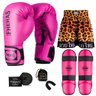 Kit Boxe Muay Thai Fheras Tradicional (01000226) - 1
