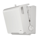 Ver imagem 5 de Dispenser Papel Toalha Nobre Auto Corte Branco Bobina Toalheiro