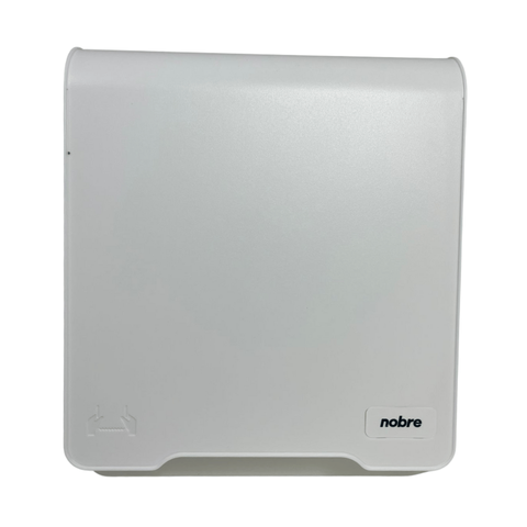 Dispenser Papel Toalha Nobre Auto Corte Branco Bobina Toalheiro