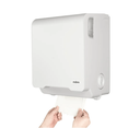 Ver mais imagens de Dispenser Papel Toalha Nobre Auto Corte Branco Bobina Toalheiro