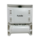 Ver imagem 3 de Dispenser Papel Toalha Nobre Auto Corte Branco Bobina Toalheiro