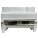 Ver imagem 4 de Dispenser Papel Toalha Nobre Auto Corte Branco Bobina Toalheiro