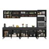 Cozinha Completa Modulada Bogotá 5 Peças Multimóveis com Vidro Reflecta, Puxador e Pés Personalizáveis - 7