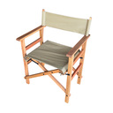 Ver imagem 2 de Cadeira Diretor de Cinema em Madeira Maciça e Tecido Impermeável Acquablock Verde Oliva